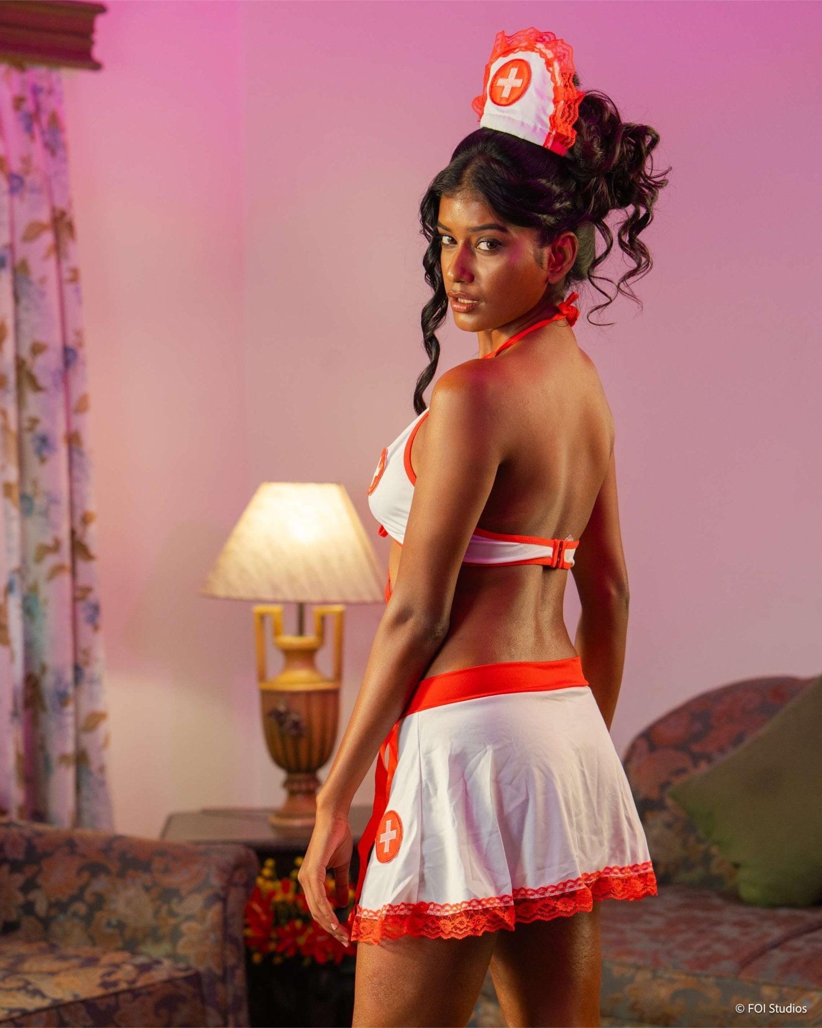 First Aid Fantasy Tempting Nurse Roleplay Lingerie