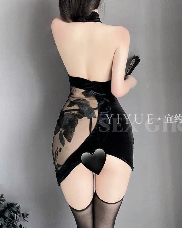Quiet Dom Energy Halter Mini Lingerie