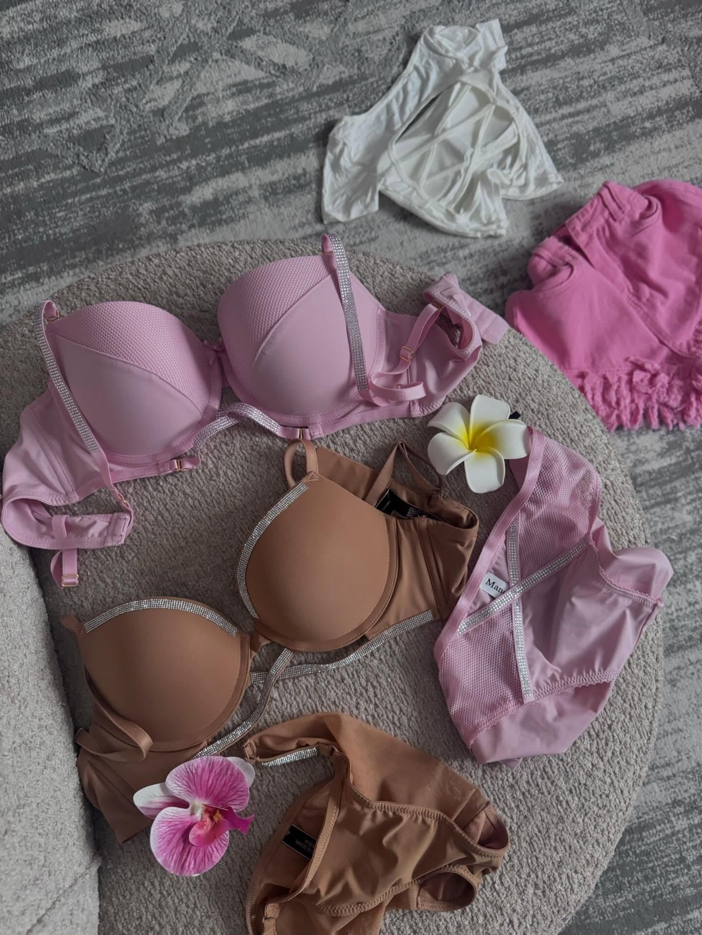 Crystal Glow Padded Bra