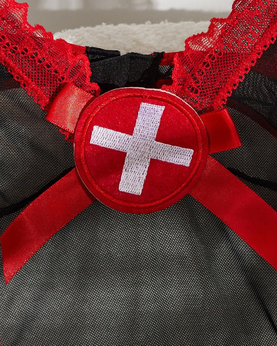 Caregiver Chic Roleplay Ensemble Lingerie