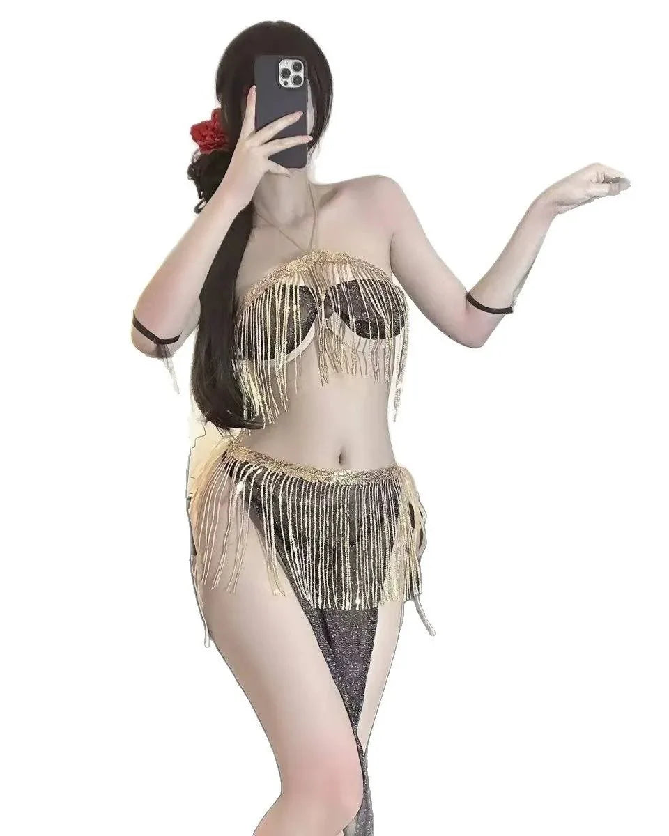 Shimmer & Sway Belly Dancer Lingerie
